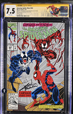 ASM 362 CGC 7.5 TOP POP (1 of 1) Signed by Bagley, Michelinie, Parker & DeFalco picture