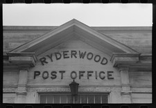 Ryderwood Washington 1941 Post Office Long Bell Lumber Company Lumberjacks picture