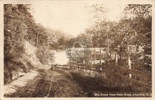 Angelica New York c1920s Joncy Bridge State Road RPPC Photo Postcard COPY picture