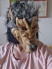Vintage 1987 Werewolf Mask Be Something Studios BSS Halloween Monster Wolfman picture