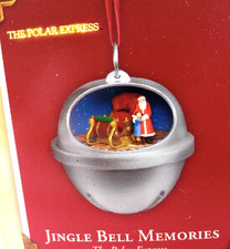 HALLMARK Christmas Ornament THE POLAR EXPRESS JINGLE BELL MEMORIES 2005 NIB NEW picture