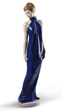 NAO BY LLADRO ELEGANCE SPECIAL EDITION #1831 BRAND NIB WOMAN BLUE DRESS SAVE$ FS picture