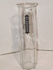 St Germain Glass Cocktail Mixing Pitcher Decanter Carafe 1 Litre French Liqueur picture