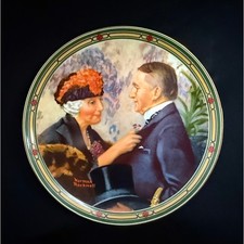 Norman Rockwell Loves Reward Collector Plate Knowles Fine China 1987 8.25