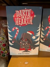NEW💥2026 Disney Park Star Wars Darth Vader On A Hearth Holiday Plush Decoration picture