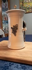 Crosby & Taylor Stoneware And Lead Free Pewter Coffee Canister picture