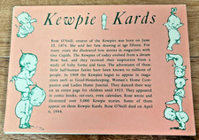 Lot of Antique KEWPIE KARDS Postcards 4 Holiday Designs by Rose O'Neill picture