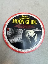 Deer Hunters' Moon Guide Wheel DialLunar Effect on Game Venari Outdoors c.2014 picture