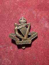 WW1 North Irish Horse Original Cap Badge picture