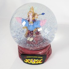 Midway Joust Classic Arcade Snow Globe Limited Edition Numbered 1119/3000 picture