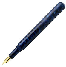 Onishi Seisakusho Compact Fountain Pen Night Flight F Nib Handcrafted Japan New picture