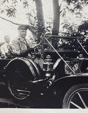 Driver Antique Touring Car New York 3 Early 1900s Original Vintage Photos picture