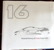 16 - Pictorial History of Cizeta Automobili Cizeta Moroder V16T Book English picture