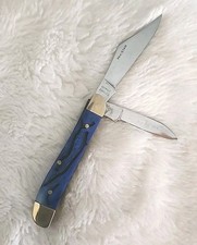 Frost Cutlery 14-105 BLWG Little Peanut Blue Handle NEW Old Stock picture