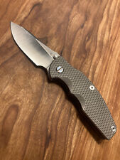 Hinderer Jurassic Customized Hollow Grind Full TI picture