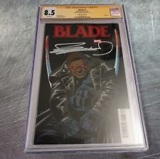 Blade #1 MILLER VARIANT CGC SS 8.5 signed Frank Miller  picture