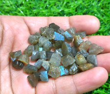 Excellent Blue Fire Labradorite Rough 138 Crt Size 8-10 MM Rough Loose Gemstone picture