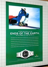 ROLEX OYSTER PERPETUAL EXPLORER Watch Print Ad Erling Kagge picture