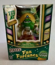 M&M Mars Collectibles Chocolate Candy Dispenser Green Madame Fun Fortunes picture