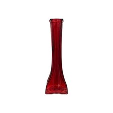 Bud Vase Red 8in For Single Roses picture
