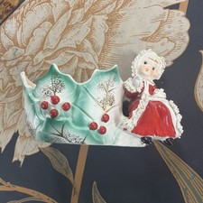 Rare Vintage Napco Holly Planter BX 2280 picture