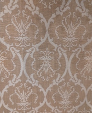 5 Yards GORGEOUS Robert Allen Chalina Raffia Damask Upholstery Fabric - SPAIN picture