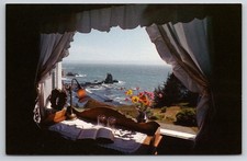 Old Milano Hotel Gualala CA Mendocino Coast View Postcard picture