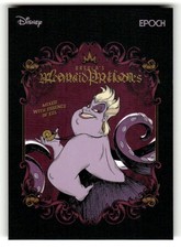 2025 EPOCH Disney Princess Ursula #56 Disney Villain Card picture