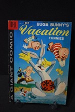 Bugs Bunny's Vacation Funnies No. 8 Dell Comics Silver Age Looney Tunes picture