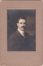Walter A. Brooks Cabinet Photo - Newton, Massachusetts (1913) picture