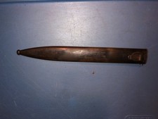 World War II German Army F. HERDER K98 Bayonet Scabbard Dated 1939 picture