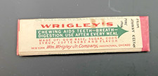 1 Original Wrigley's Spearmint Gum Wrapper with Original Gum Dated May 1946 picture
