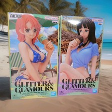 【shipping included】One Piece Nami & Nico Robin Summer Style Figure Set BrandNew picture