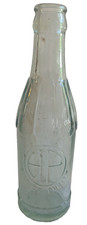 VTG 1927 H Pickoff Taylor Texas Soda Bottle HP Sign Of Purity Embossed Glass #22 picture