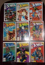 X-Men 216,217,218,221,239,240,256,257,258 1st App Mr. Sinister 1st App Psylock picture
