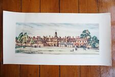 1940s LNER Kensington Palace Railway Carriage Print Poster Kenneth Steel  picture