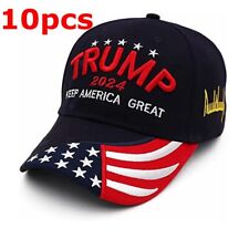 10x Donald Trump Hat Keep America Great Again 2024 Campaign Republican Cap picture