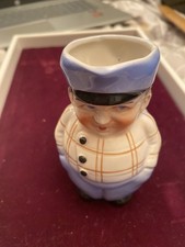 Czecho-Slovakia 4 1/4” Toby Jug Pitcher Creamer picture