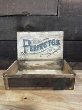 Antique Perfectos Cigar Box  picture