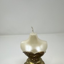 Rare vtg chantal thomass paris point a la ligne french sculptural Dress Candle picture