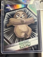 2026 Topps Chrome VeeFriends Selfless Sloth Black Refractor 3/10 picture