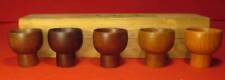 Sake Cup Guinomi Made By Shigemichi Aomine, 5 Kinds Of Precious Wood Sake Cups, picture