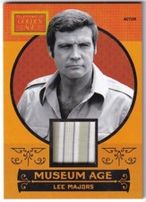 2014 Panini Golden Age Lee Majors Museum Age Material Memorabilia Relic Card #25 picture