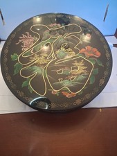 Vintage Chinese Fujian Lacquerware Candy Box picture