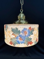 BELLOVA HANGING PENDANT SHADE FIXTURE - SAME MAKER AS EMERALITE BANKERS' LAMPS picture