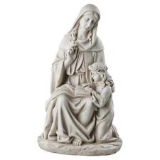 Design Toscano St. Anne with the Young Mary Mother of Jesus Statue 23.5