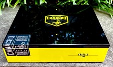 Camacho Criollo Yellow Empty Cigar Box, No Cigars picture