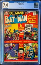 Batman #187 (DC, 1966-67) CGC 7.0 WP 80 Page Giant Silver Age New Case picture