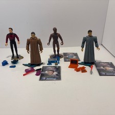 Vintage Star Trek Mixed Lot Of Loose Action Figures 4 1/2