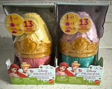 NIB Mattel Disney Princess Surprise Egg Playset w 13 Surprises (Belle & Ariel) picture